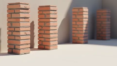 Słupki z cegły klinkierowej cennik